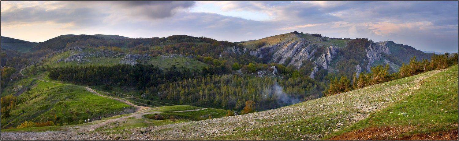 крым, вечер, демерджи, горы, пейзаж, Андрей Житков