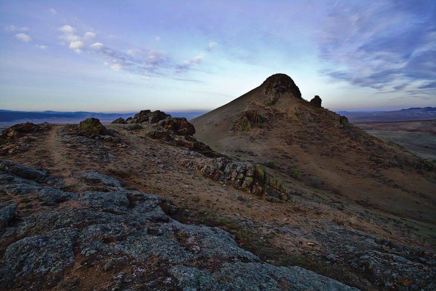 Сопка "Острая" и окрестности. Автор: i_GO вечер, закат, сопка, i_go, i_GO