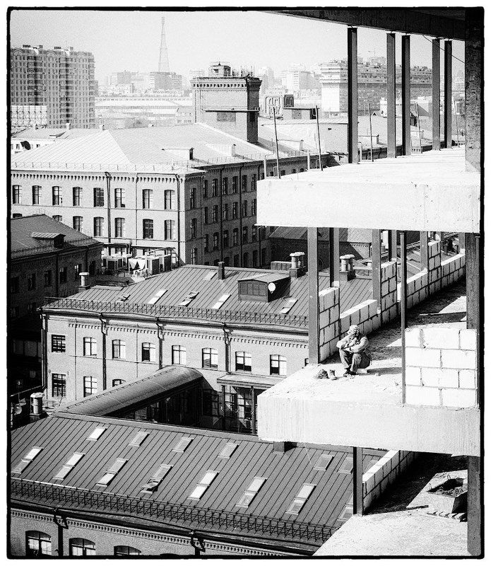 По следам Чарльза Эббетса и Люиса Хайна. Строитель небоскрёбов.photo preview