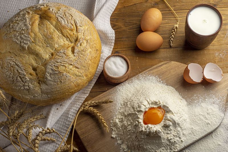 хлеб, выпечка, тесто, фуд фото, пекарня Про хлебphoto preview