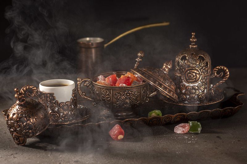 кофе, сервиз, турция, восток, кофе по-турецки Кофе по-турецкиphoto preview