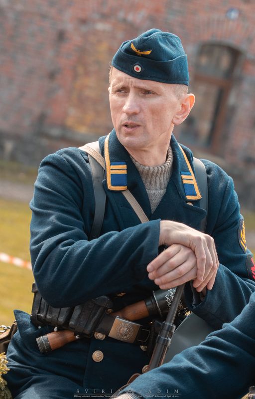 1945, военно-историческая, реконструкция, штурм, кёнигсберг, форт, 11,  дёнхофф, россия, калининград, германия, восточная пруссия, 18 апреля, 2021, история, представление, армия, вторая мировая война,одежда, officer, 1945, military-historical «Рейхсмарине»photo preview