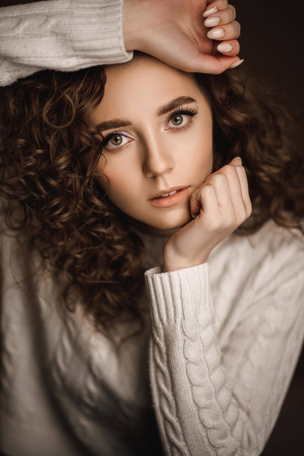 девушка, модель, портрет, фотосессия, студия, макияж, гламур, girl, model, modeling, young, portrait, make-up, творческий портрет, женский портрет, woman, young woman, glamour, постановка, постановочная фотография, fashion, Владимир Васильев
