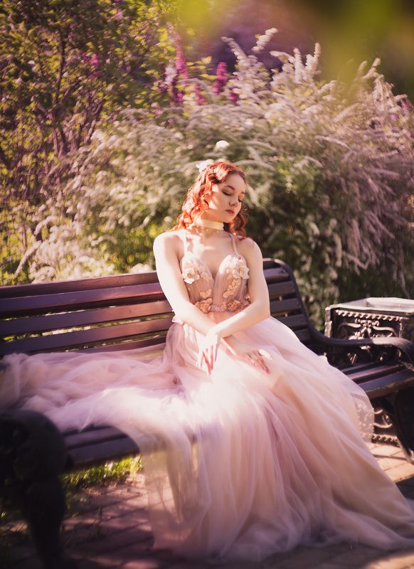 портрет, цветение, весенняя, гелиос, женский портрет, нимфа, сказочная фотосъемка, москва Ксения ... веснаphoto preview