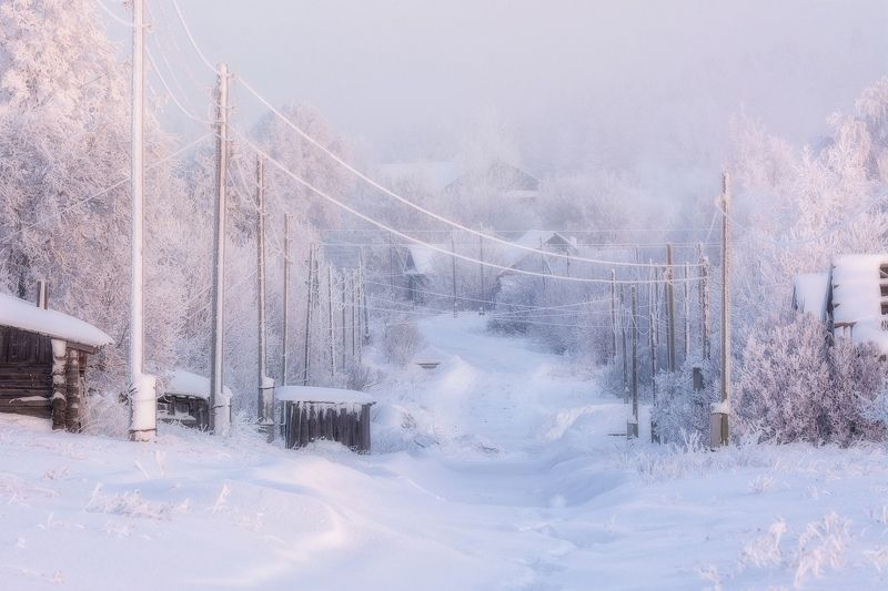 Улица скованная морозомphoto preview