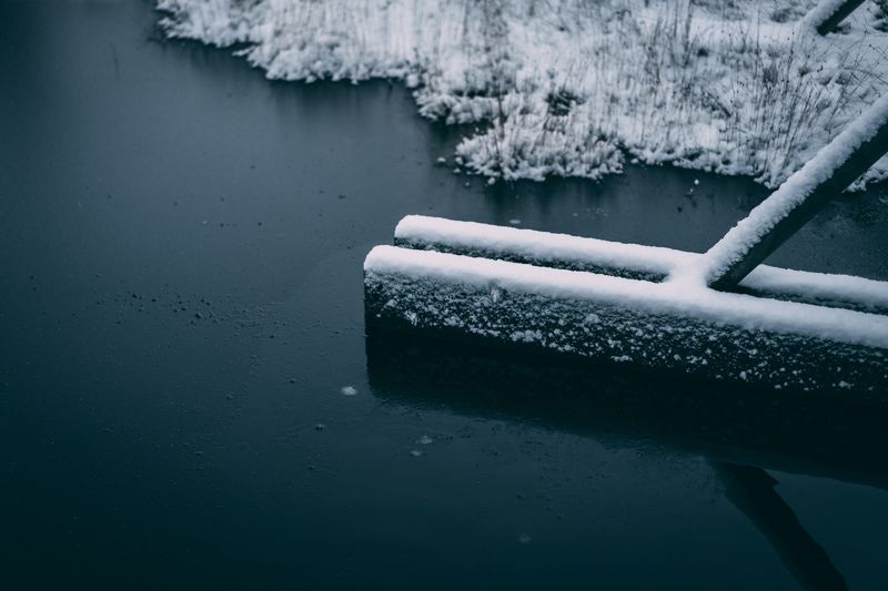 winter, sky, outdoor, new, frost, cover, environment, natural, snowy, beautiful, frozen, ice, forest, season, snow, nature,  Cold winter landscape frozen snow swamp Kemeriphoto preview