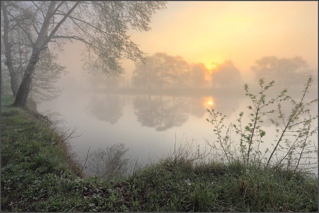 Предрассветная акварель. Весна.. Автор: Михаил (mgk) , Михаил (mgk)
