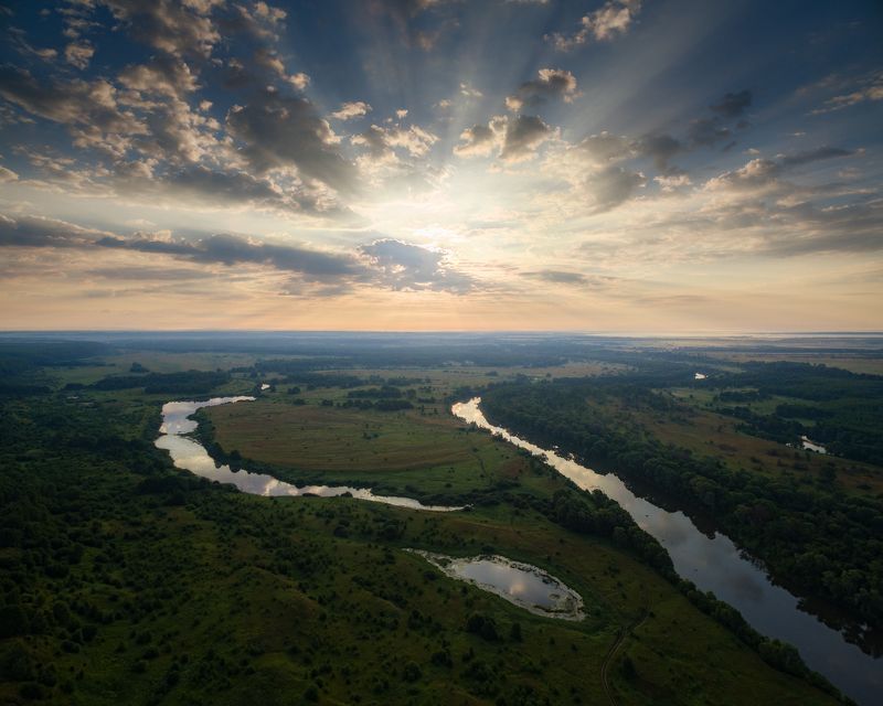 пейзаж, день Сияниеphoto preview