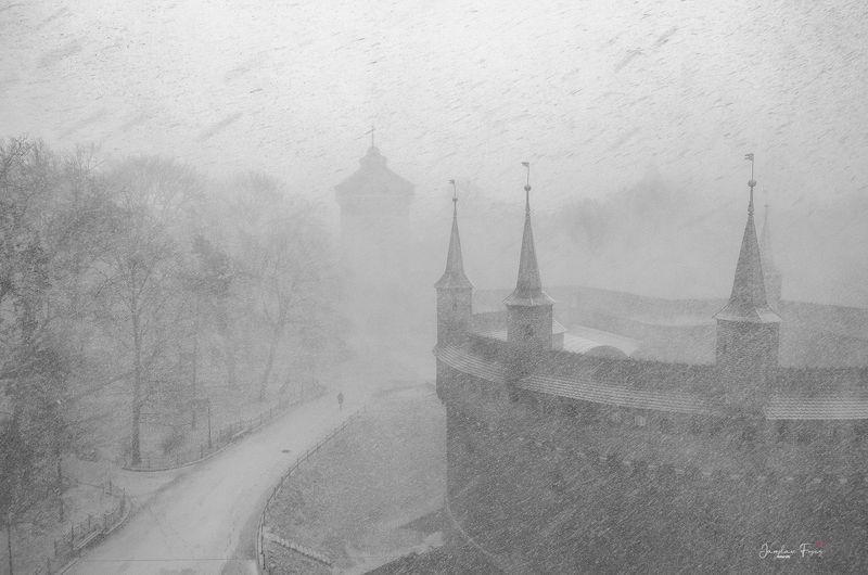 Winter in Cracow.photo preview