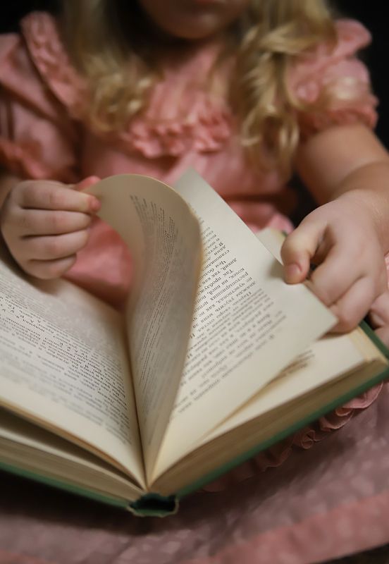 Юная читательницаphoto preview