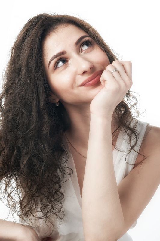 девушка, портрет, улыбка Алинаphoto preview