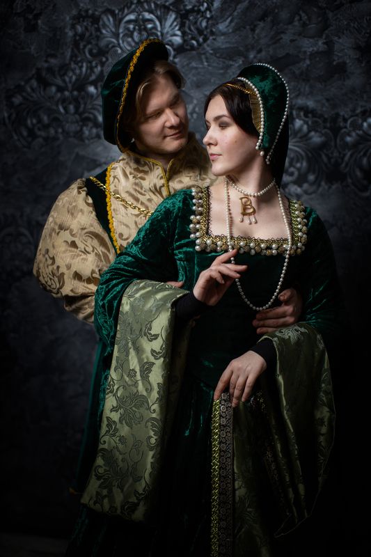 Анна Болейн, 16 век, костюмированная фотосессия photo preview