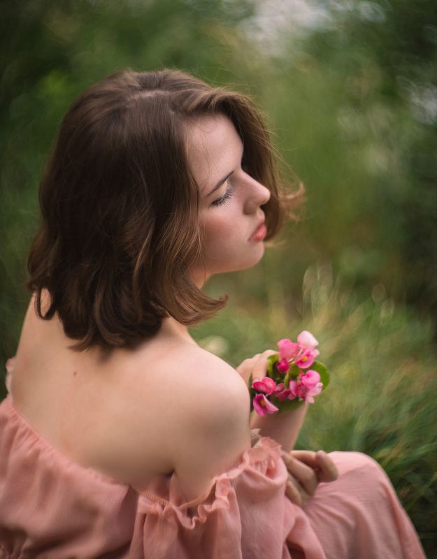 Портрет, гелиос, женский портрет, постановочная фотография, книга, сюжет, Офелия, нимфа, сказочная фотосъемка, Москва Мария ... Офелияphoto preview