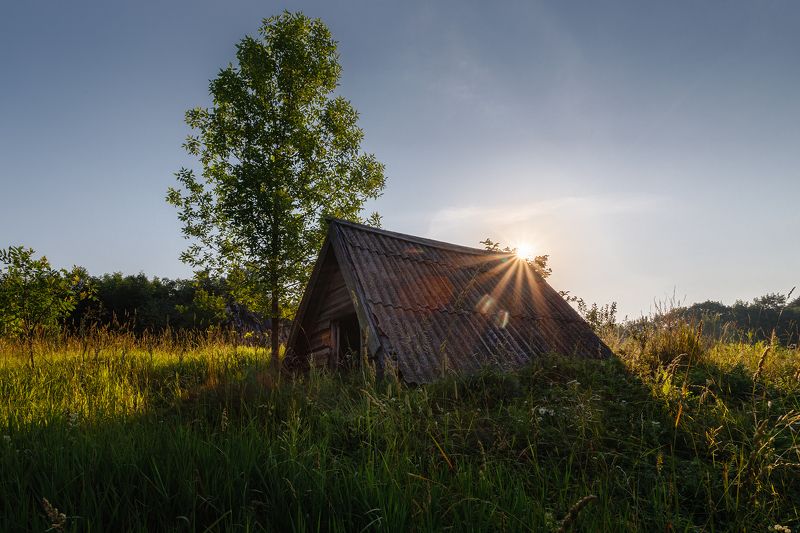 пейзаж, день Старый погребphoto preview