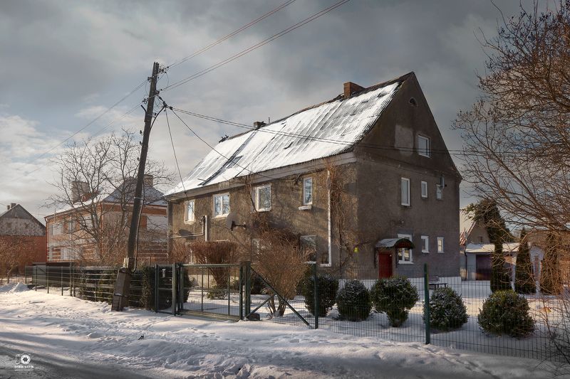 город, мамоново, зима, 2022год, пейзаж, январь, путешествие, туризм, достопримечательность, хайлигенбайль, россия, германия, восточная пруссия «Зимний город»photo preview