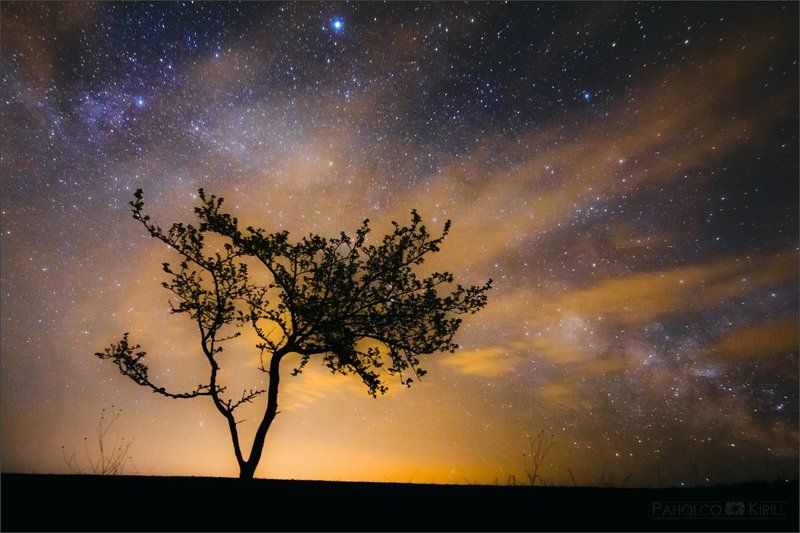 Звездная ночь, Звезды, Млечный путь ***photo preview