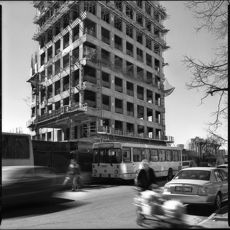 120 film, Bronica, Bw, Film, Moscow, Rollei, Russia, Город, Москва, Россия, Средний формат, Чб  фото превью