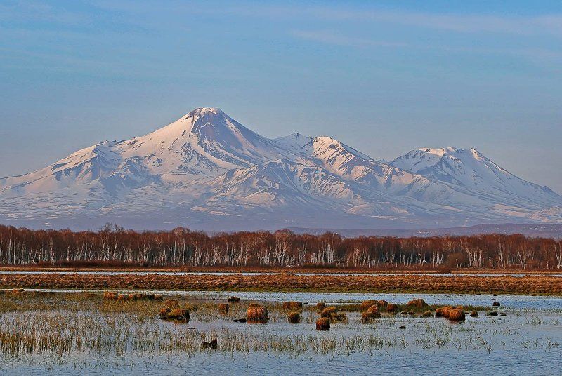 Вулкан, Камчатка Майский вечерphoto preview