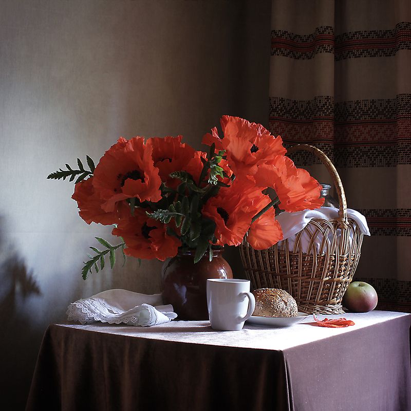 КРАСНЫЕ МАКИ фото превью