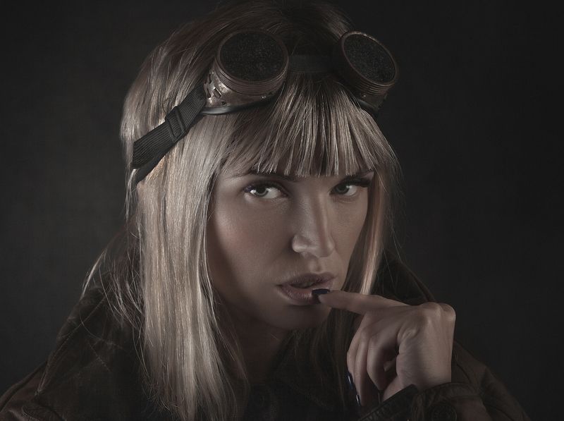 портрет, девушка, взгляд, блондинка, glasses, blonde, portrait, sight Татьяна фото превью