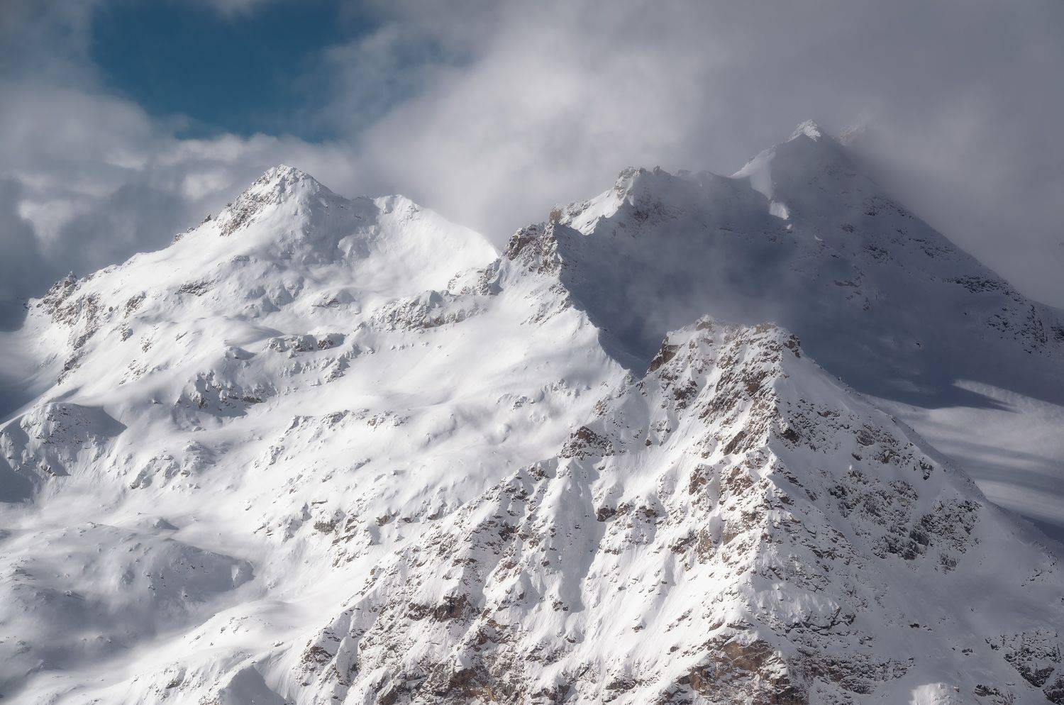 Накра.. Автор: Бугримов Егор elbrus landscape mountains range nature caucasus plateau winter snow glacier, Бугримов Егор