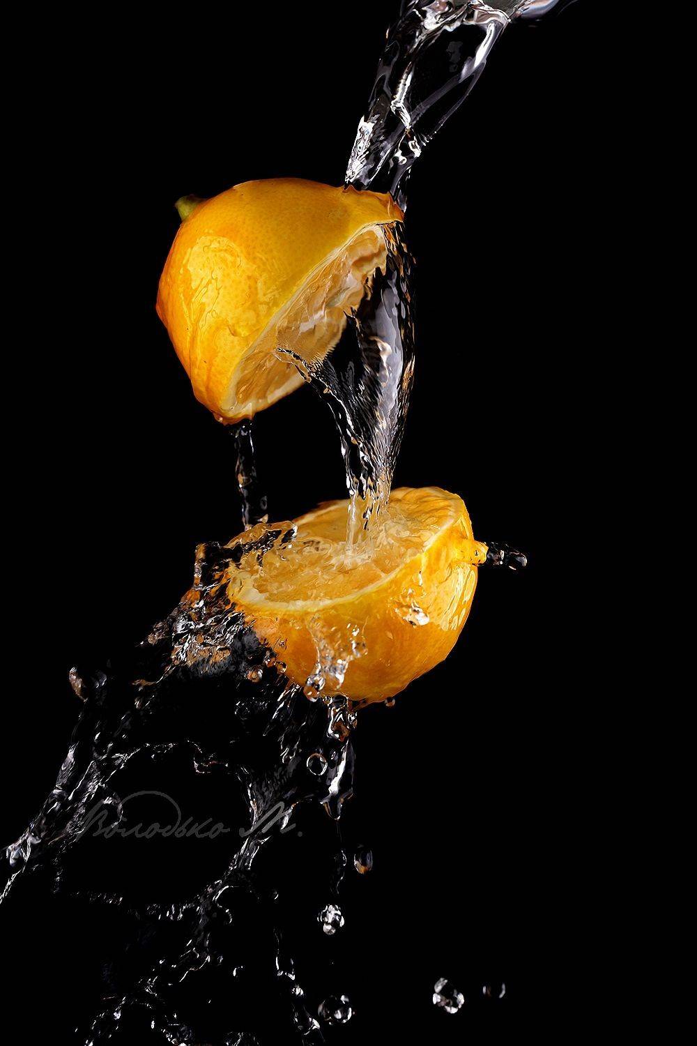 лимон,вода,левитация, Марина Володько