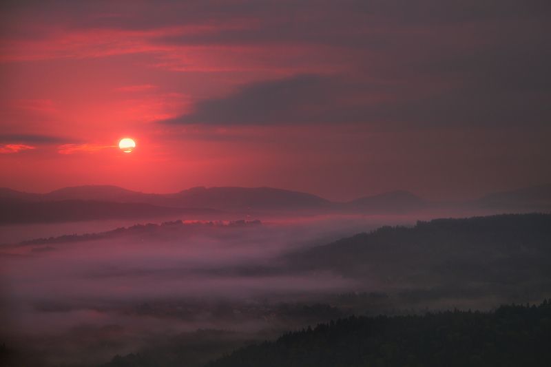 landscape,autumn,mountains,canon The World Seemed Rose-Tinted... IIphoto preview