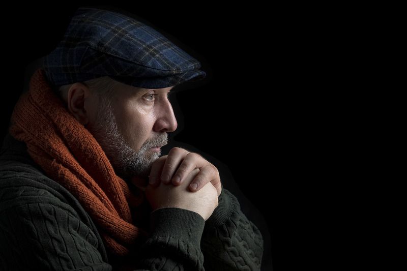 портрет, автопортрет, мужчина, студия ***photo preview