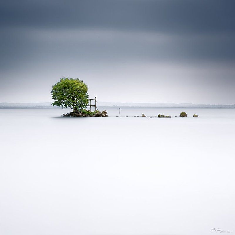 Island, Long exposure, Lough Neagh, Northern ireland, Stones, Tree Lough Neaghphoto preview