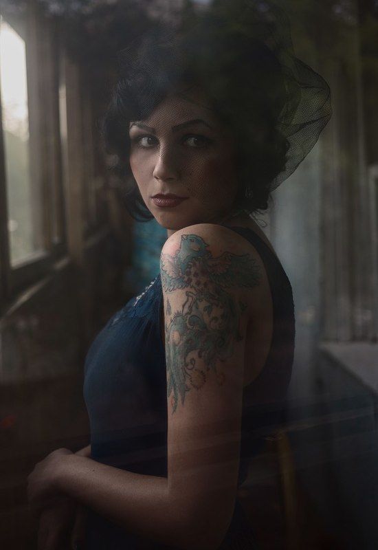 Балкон, Девушка, Портрет, Тату, Фото Elenaphoto preview