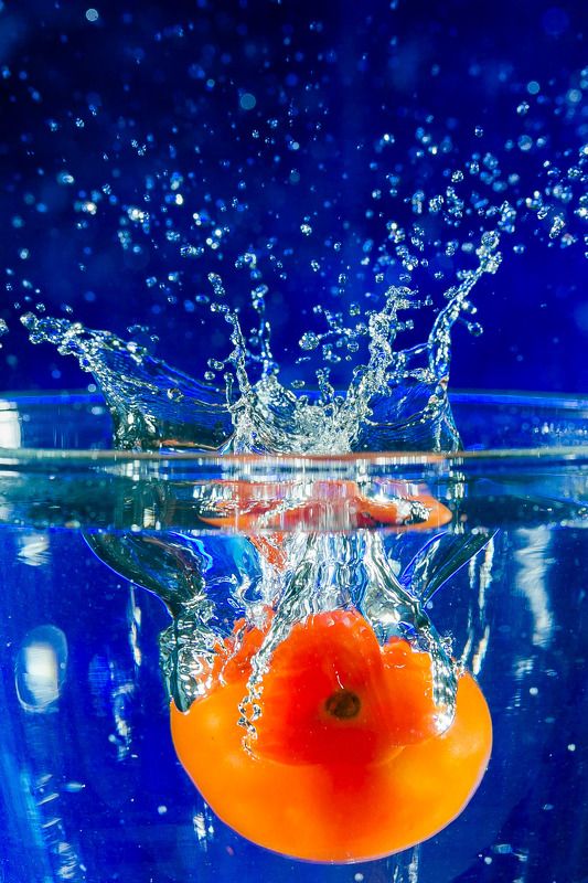 Макро черри в водеphoto preview