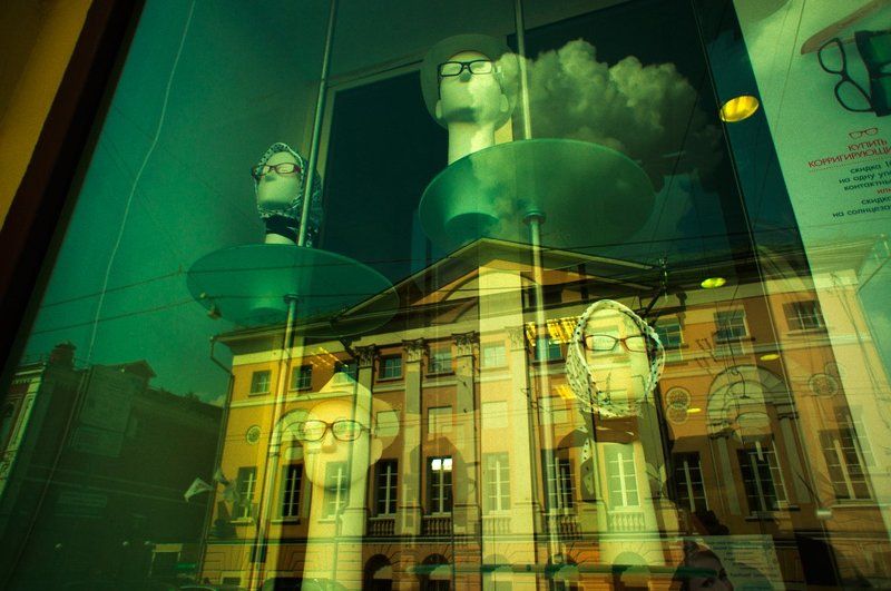 tarbeev, тарбеев, витрина, отражение, москва, улица, здание, стрит, манекен, пустота Пустотаphoto preview