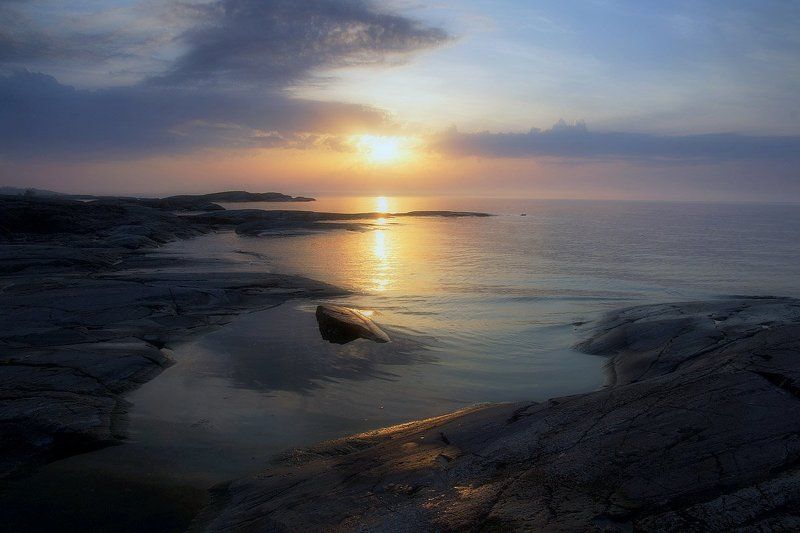 Утро в шхерахphoto preview