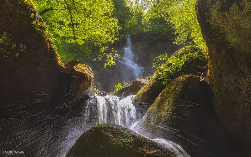 landscape,nature,природа Водопад Халитphoto preview