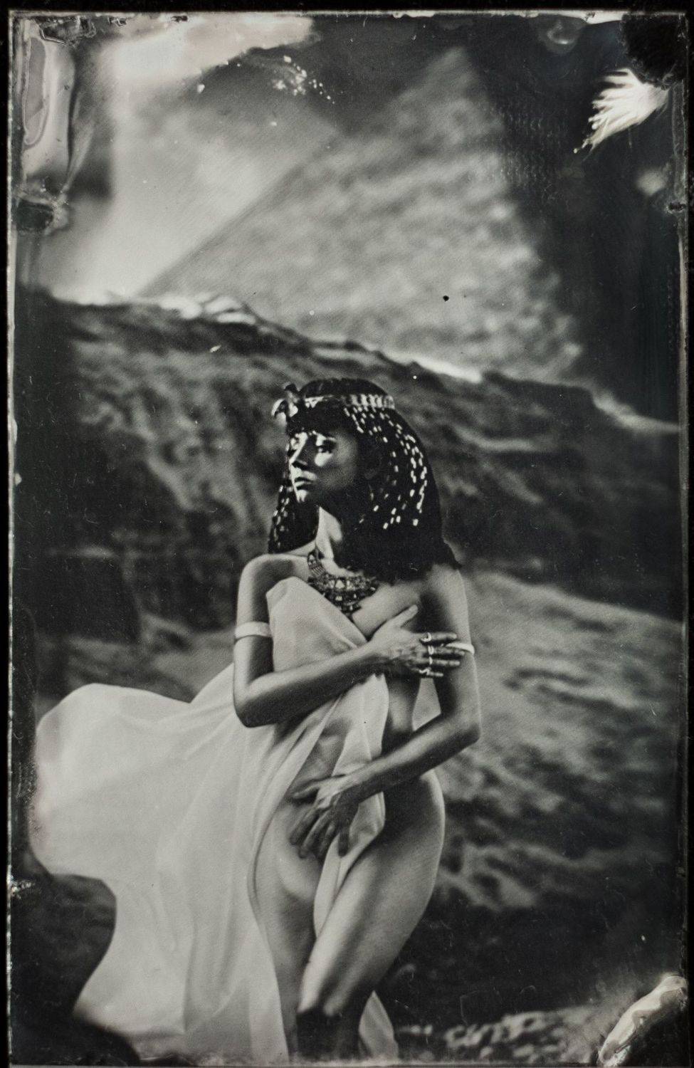 амбротип,  плёнка, средний формат, девушка, большой формат., Сергей Кондрюк