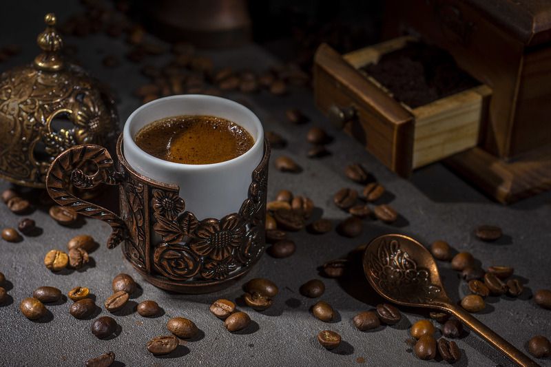кофе, сервиз, восток Утренний кофеphoto preview