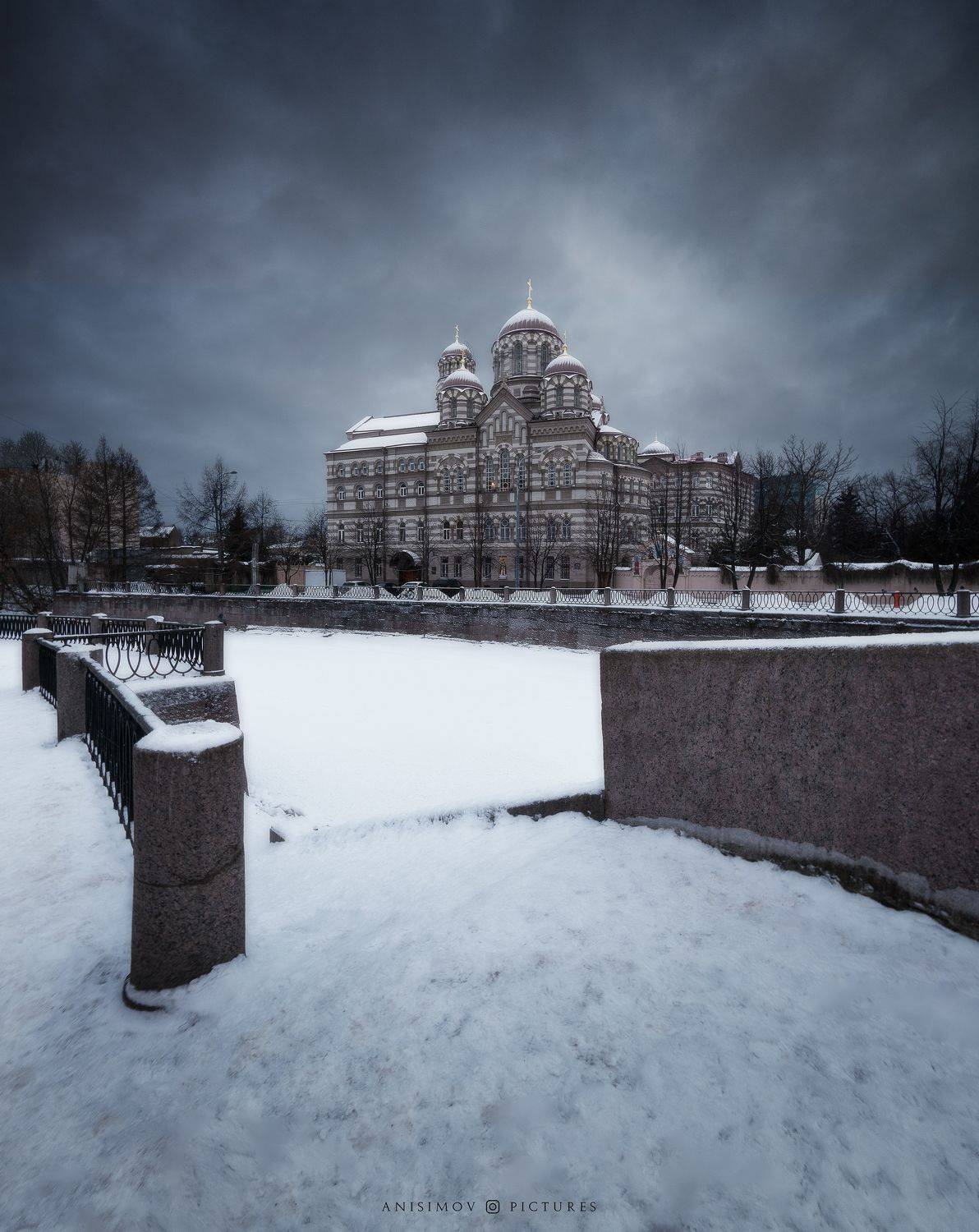церковь,архитектура,город,зима,пейзаж,nikon, Дмитрий Анисимов