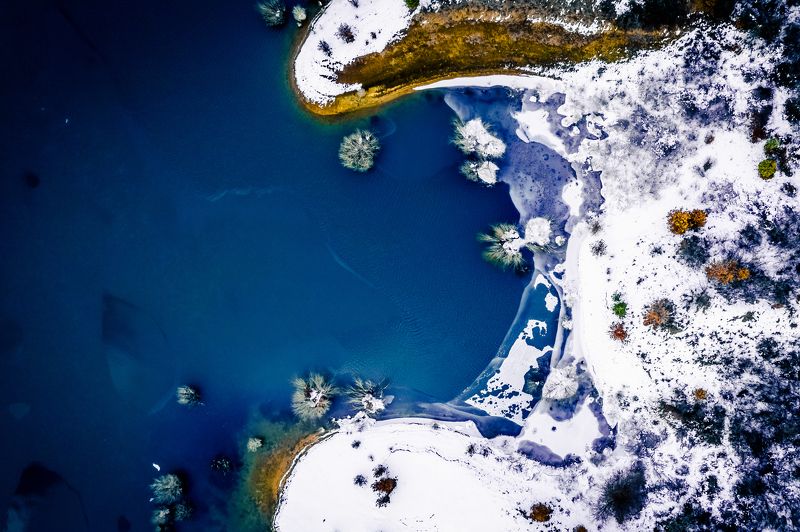 drone photo Frozenphoto preview