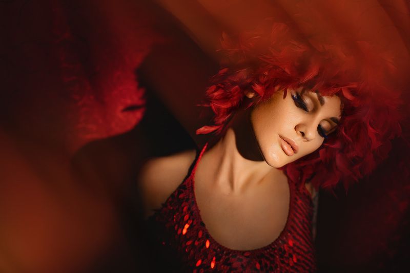 леди в красномphoto preview