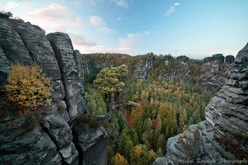 autumn, ,sky, ,clouds, ,sunset, ,tree, ,rocks, ,mountains, ,colors, ,forest, , Nature fights for existancephoto preview