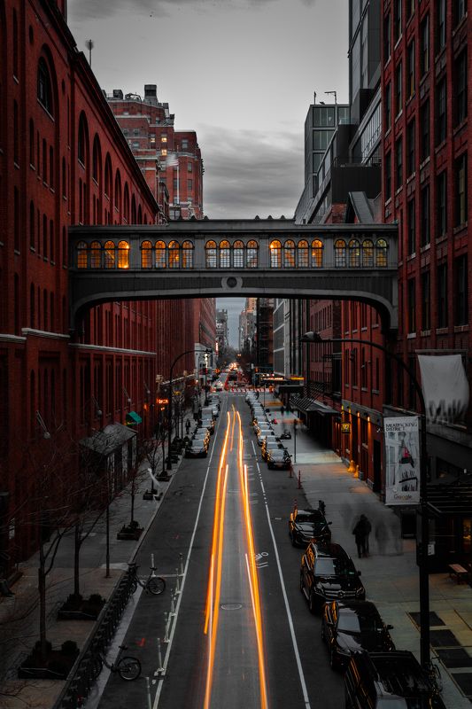 архитектура, сша, нью йорк Old bridge in Chelseaphoto preview