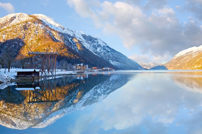 Утро на озере Ахензее, Тироль, Австрияphoto preview