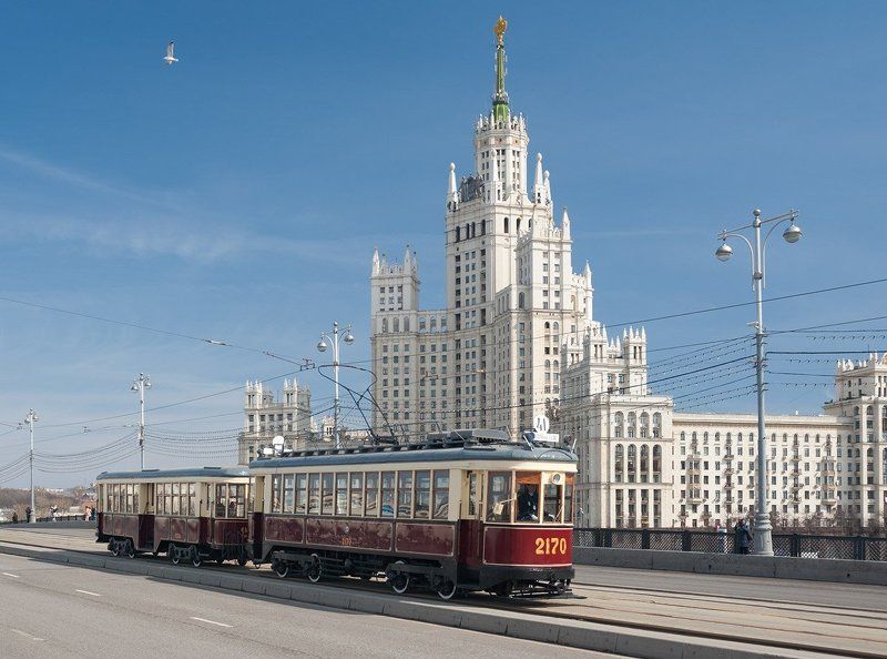 трамвай Московский трамвай. Ожившая история.photo preview