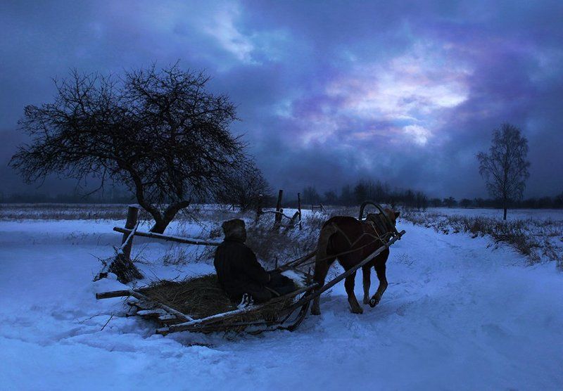 Вечерняя дорогаphoto preview