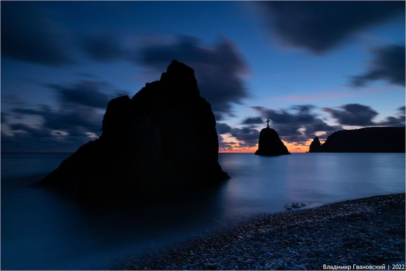 Закат на Яшмовом пляже фото превью