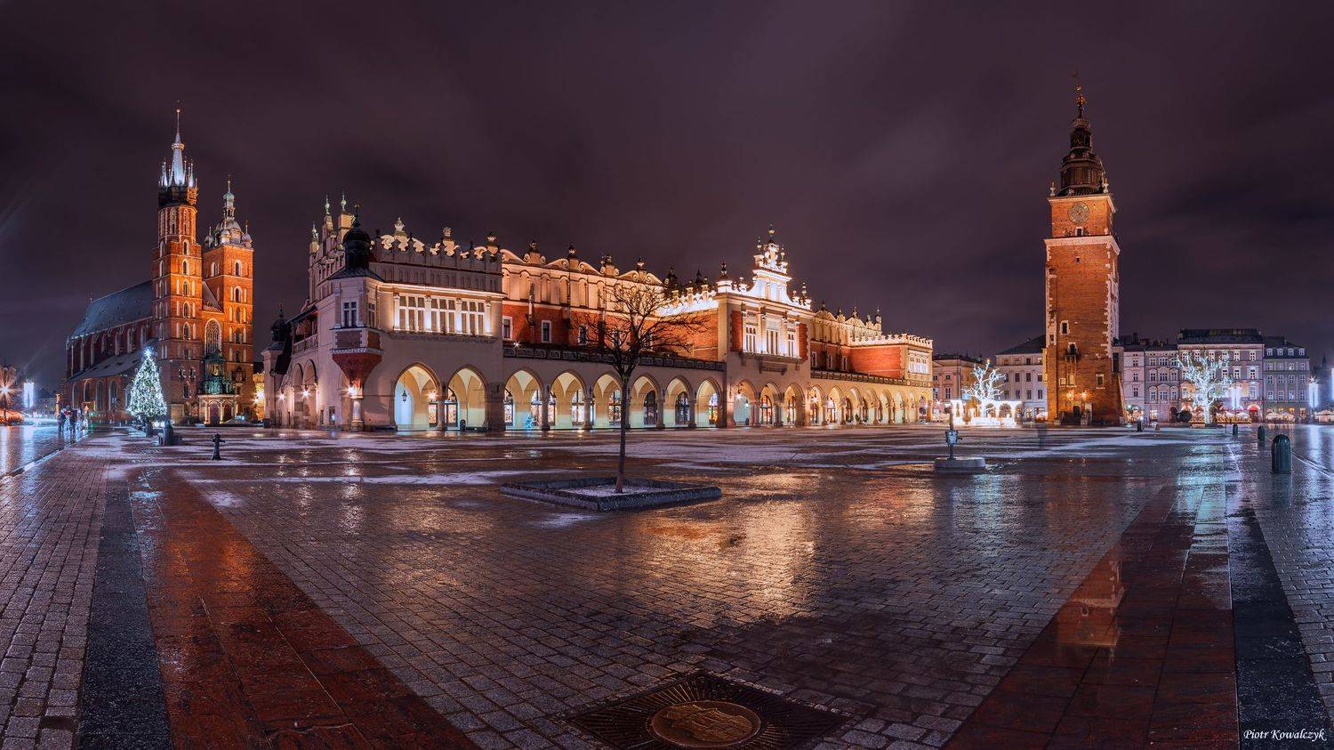 polska, krak&oacute;w, rynek, Kowalczyk Piotr