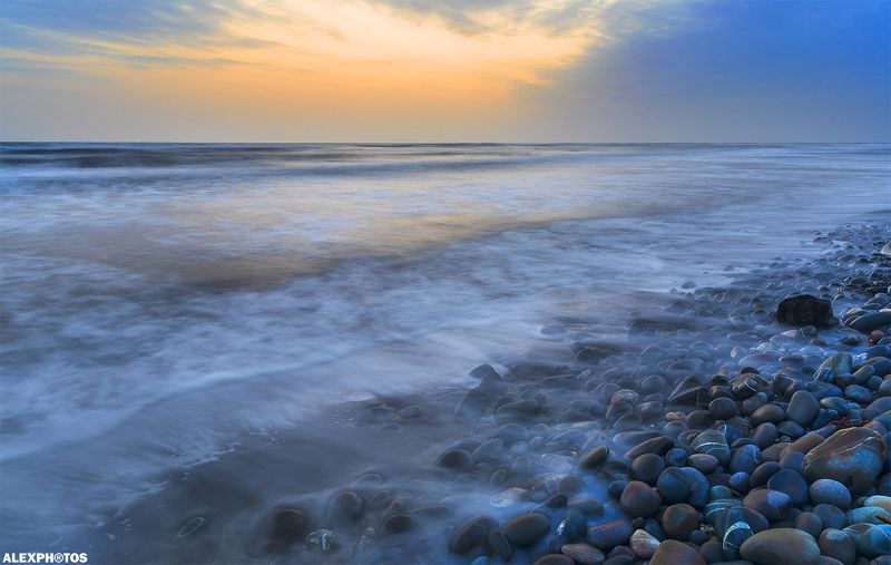 Восход солнца на побережье Каспийского моря (Sunrise on the coast of the Caspian Sea)photo preview