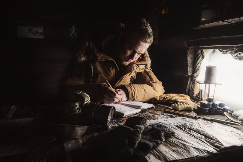 гух, главный уральский хребет, зима, мужской портрет, изба, изба бахтиярова, метель, домашний уют, лямпа кутимская Записки охотникаphoto preview