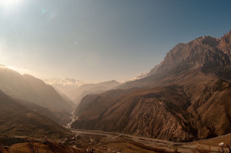 горы, природа, день Горное ущельеphoto preview