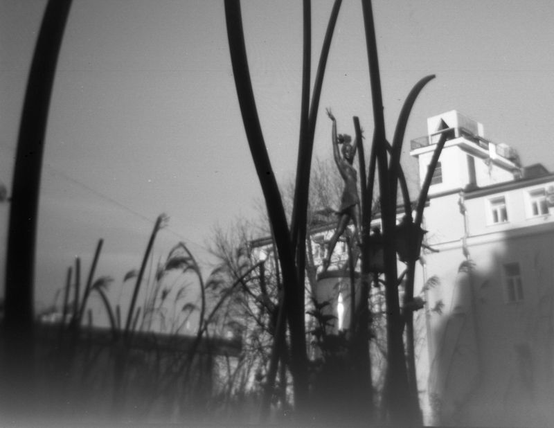 analogue, moscow, russia, black and white, monochrome Moscow through Holga lenses фото превью